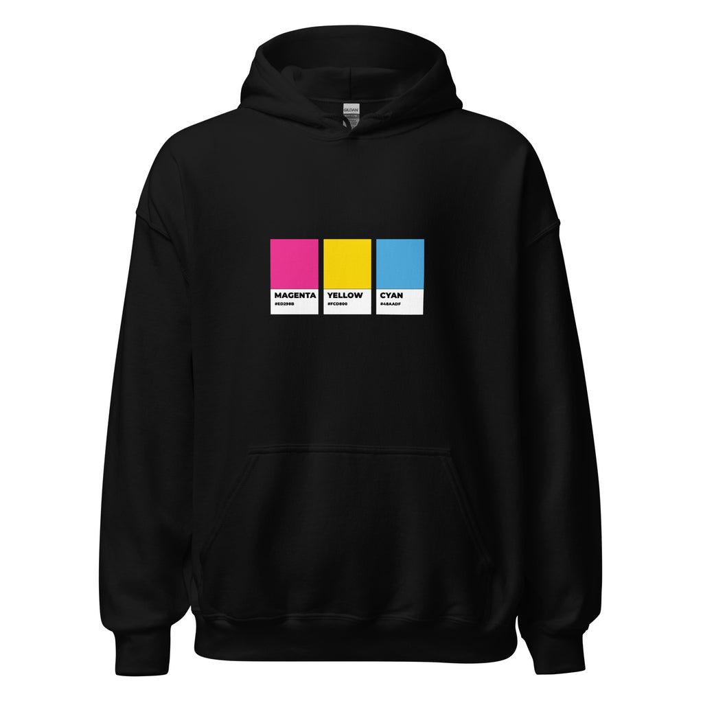 Pansexual Colors Swatch Unisex Hoodie