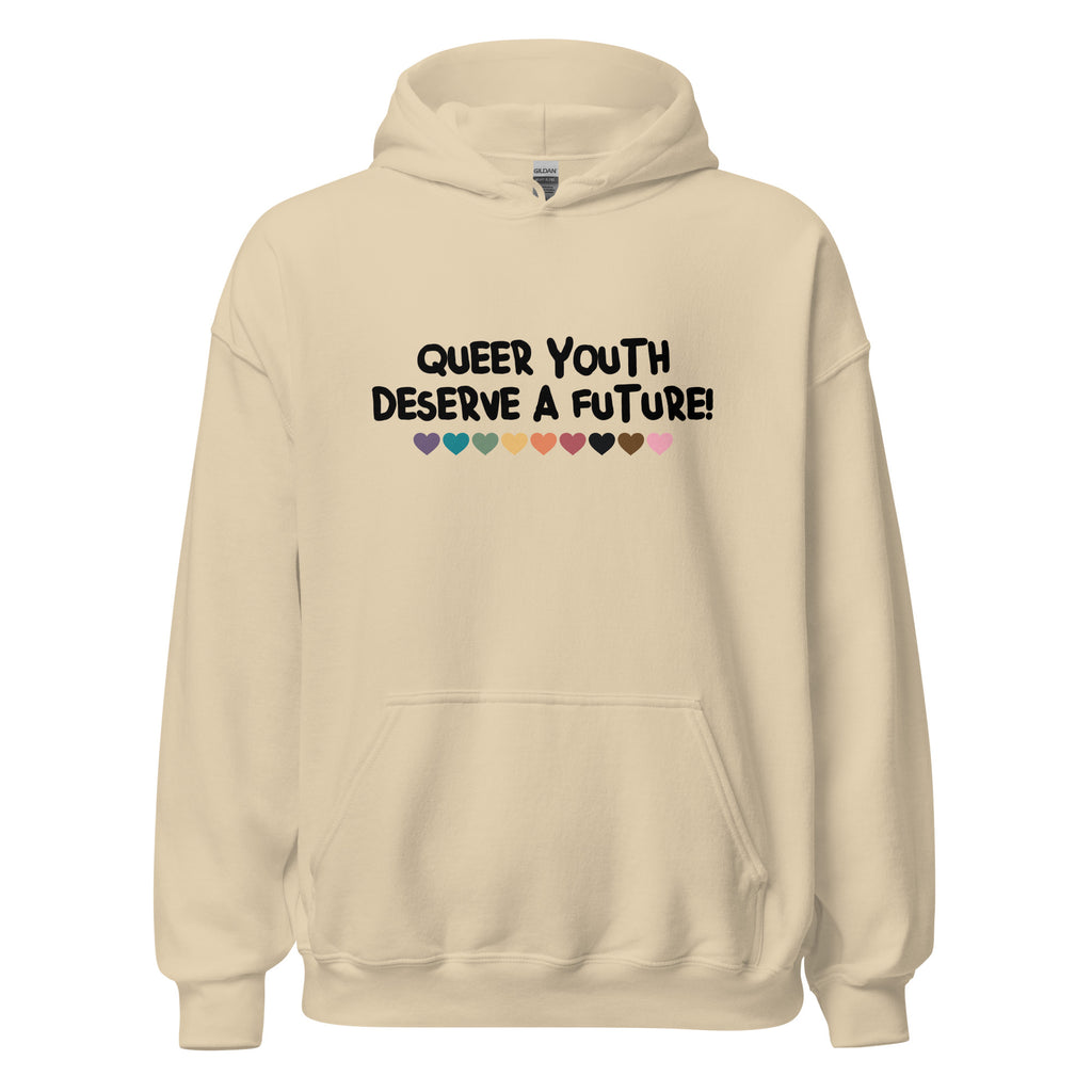 Queer Youth Deserve A Future Unisex Hoodie