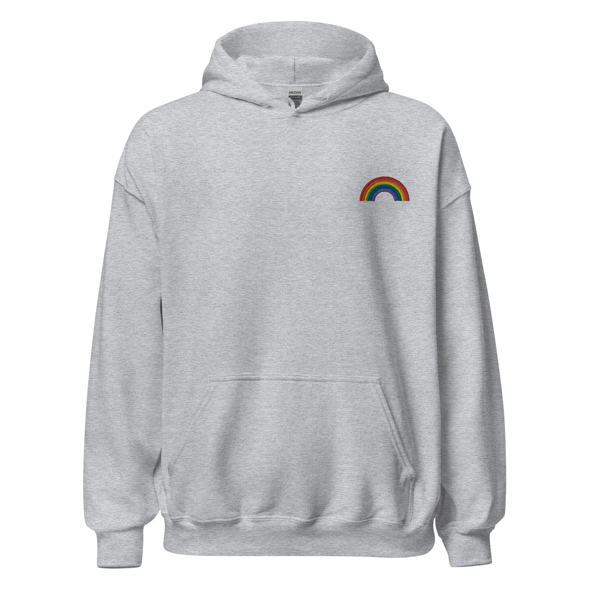 The Classic Rainbow Embroidered Unisex Hoodie