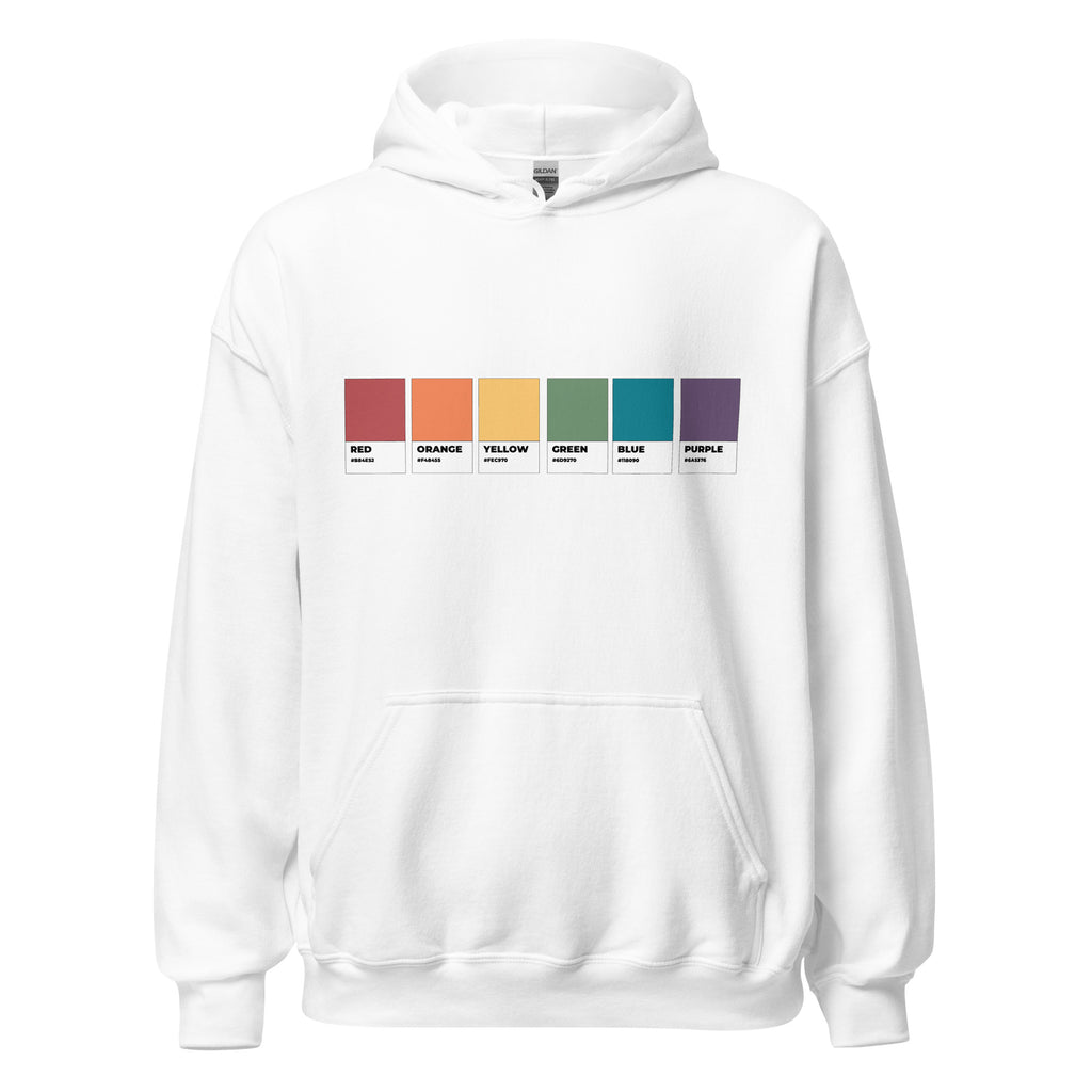 Gay Colors Swatch Unisex Hoodie