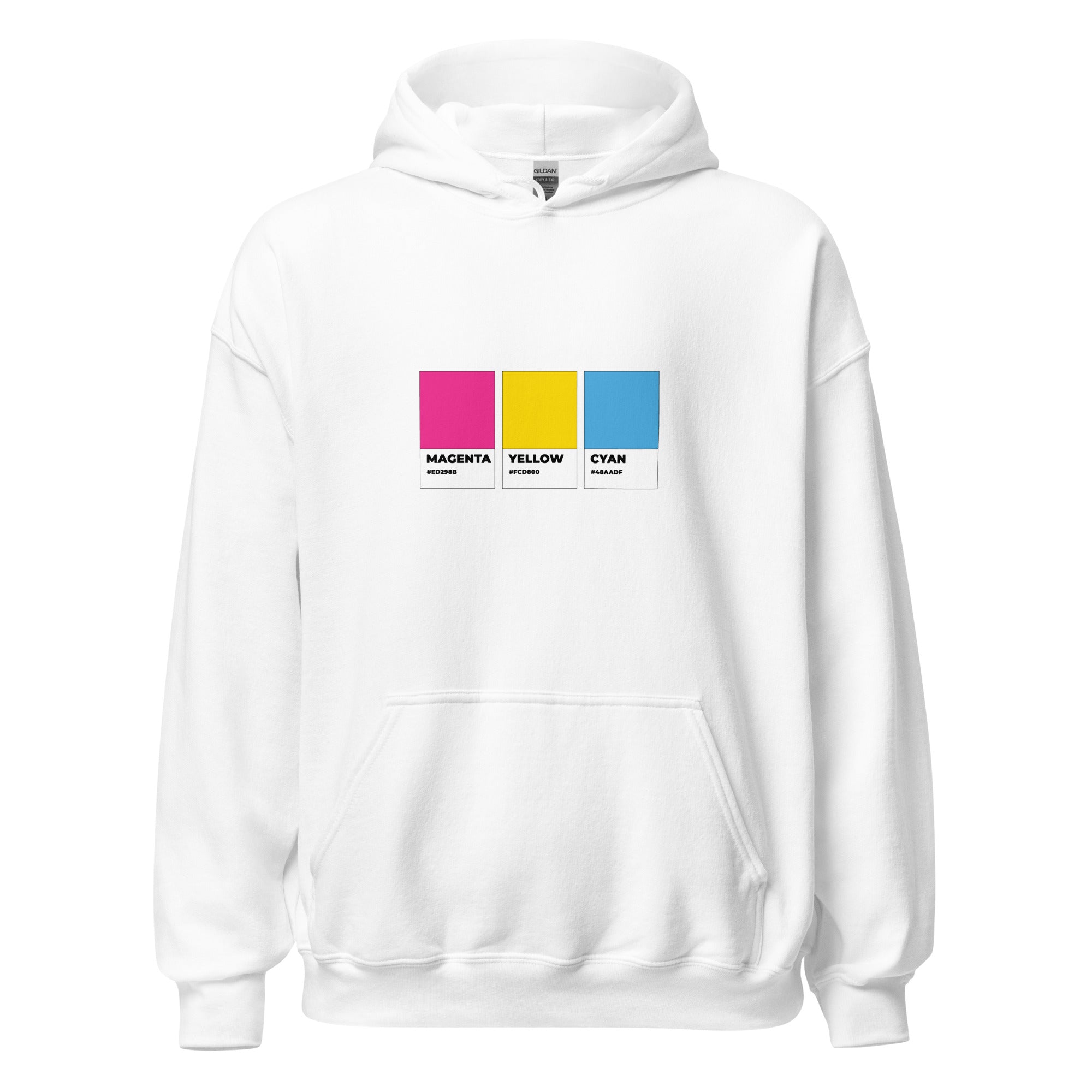 Pansexual Colors Swatch Unisex Hoodie