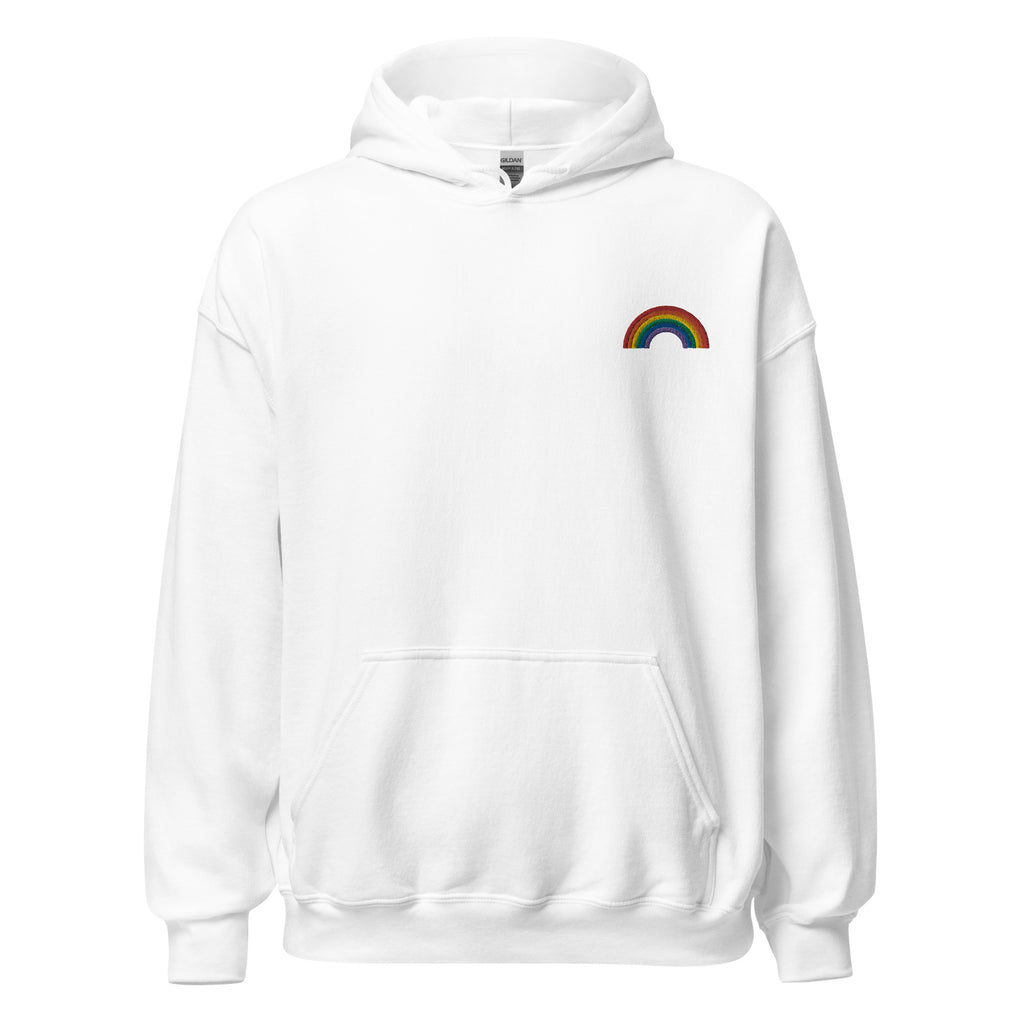 The Classic Rainbow Embroidered Unisex Hoodie