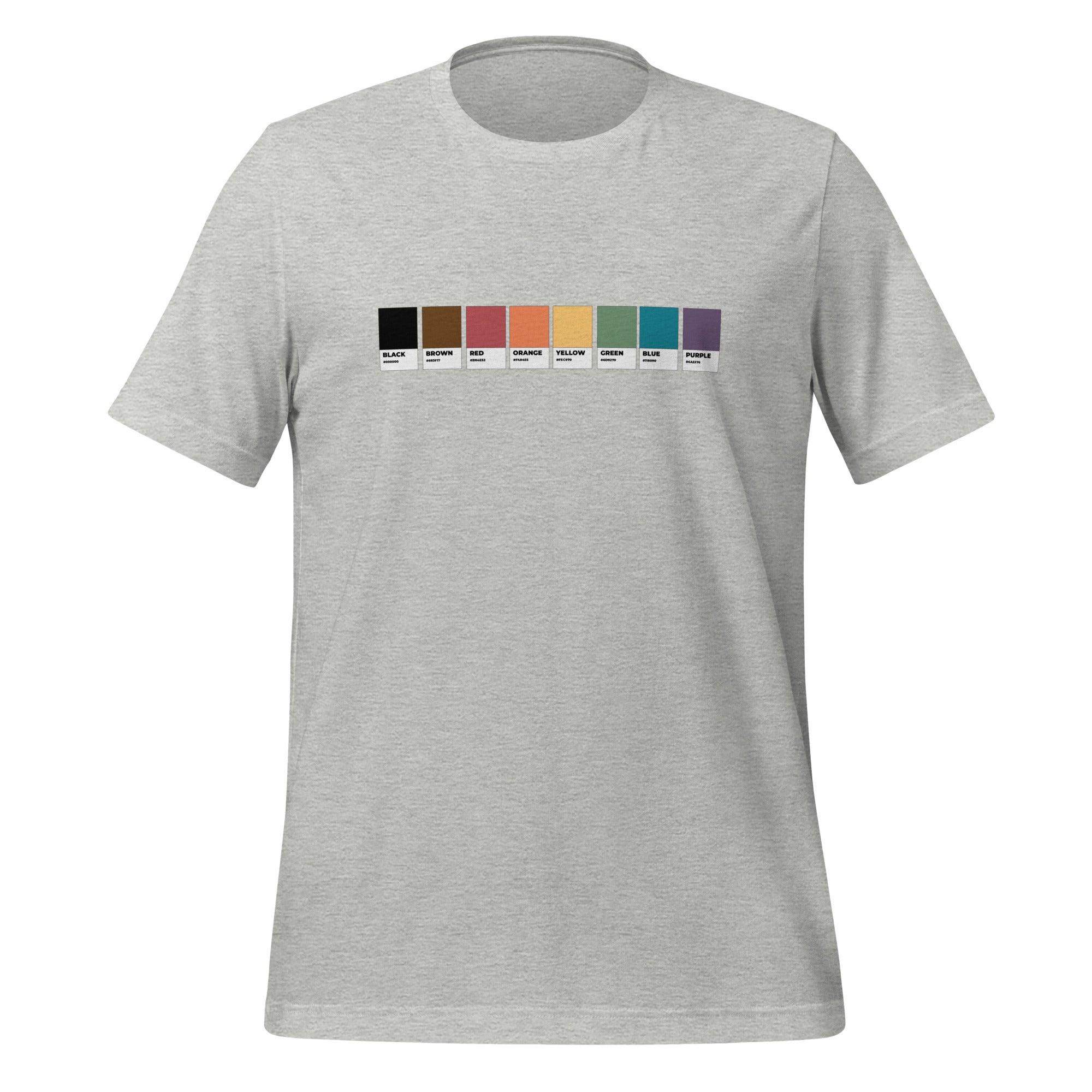 More Colors More Pride Swatch Unisex T-Shirt
