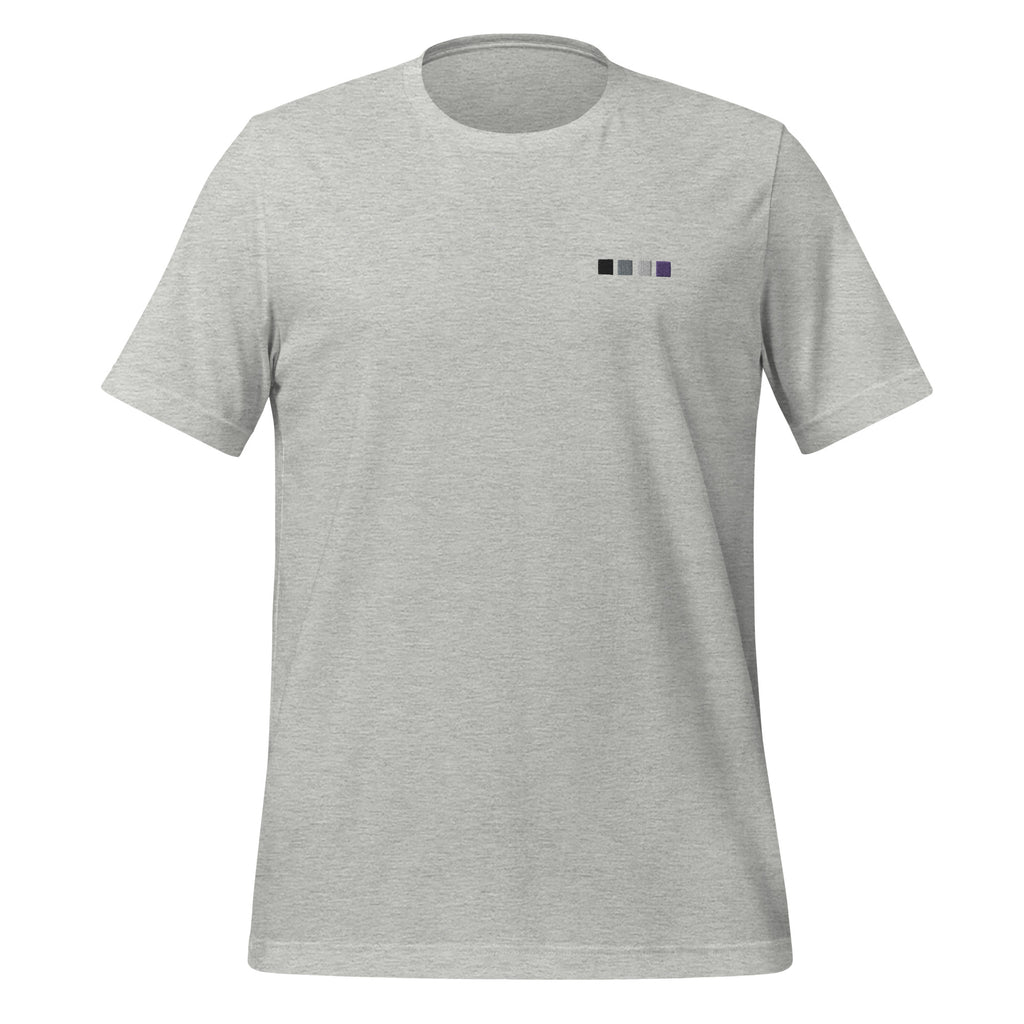 Asexual Squares Embroidered Unisex T-Shirt