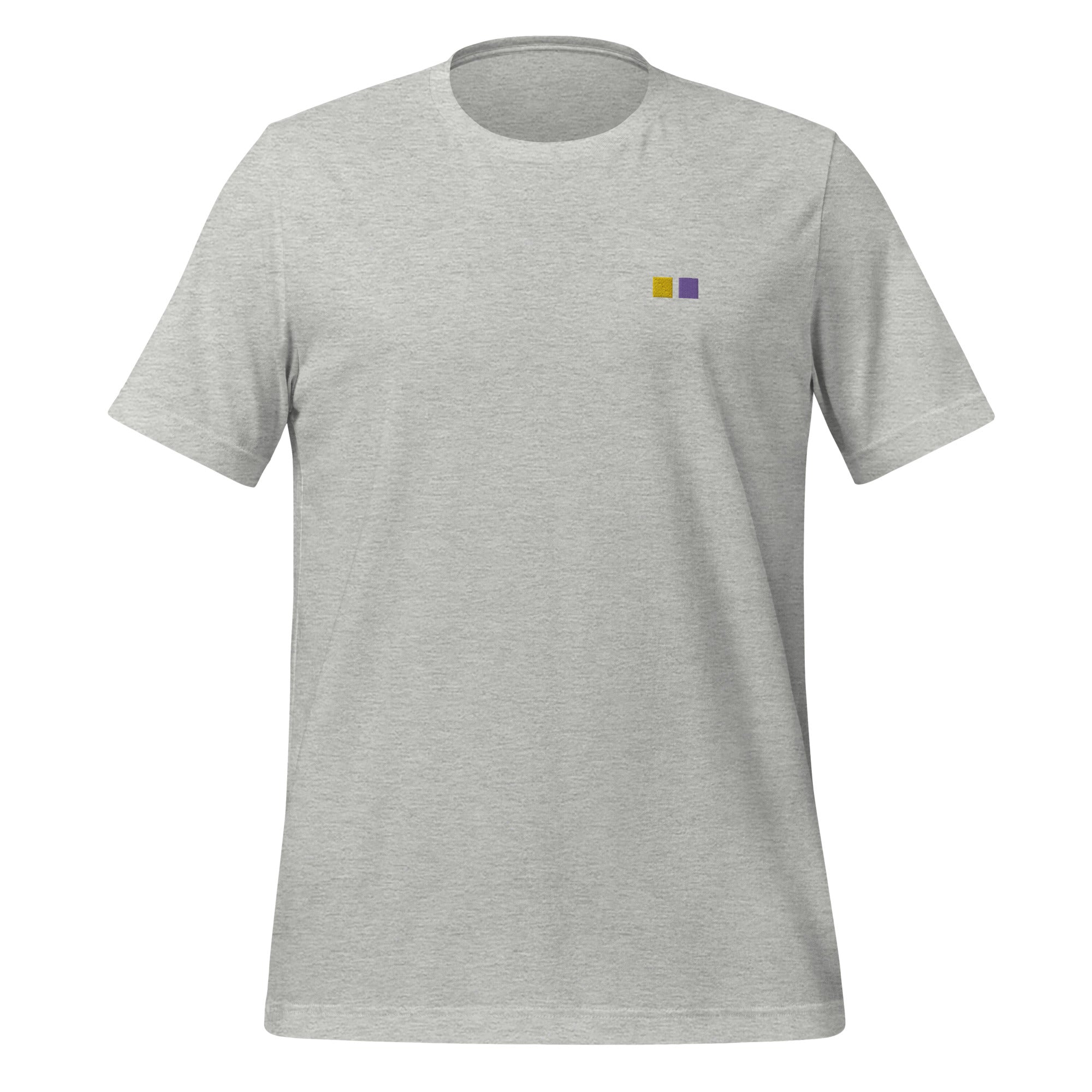 Intersex Squares Embroidered Unisex T-Shirt