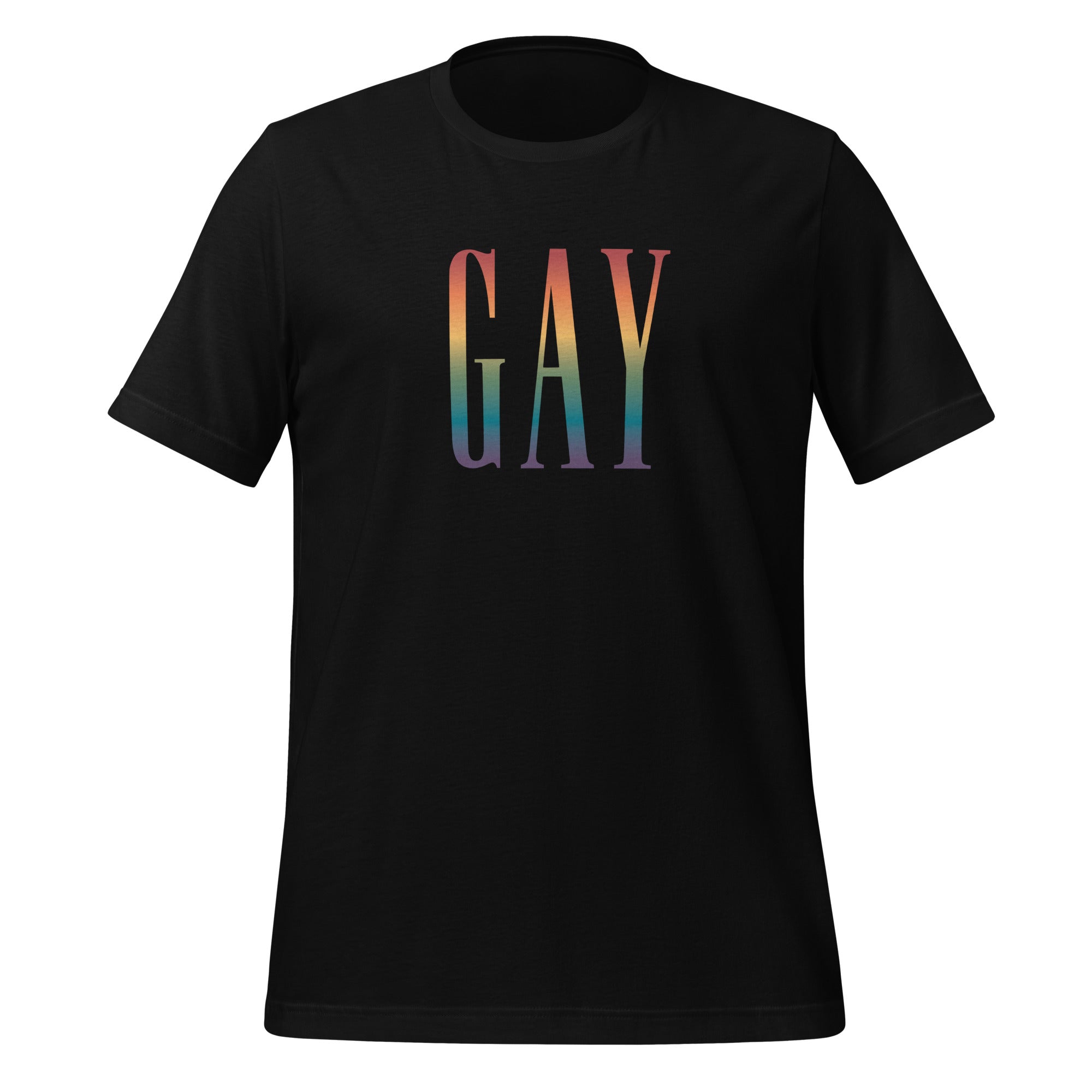 Camiseta unisex arcoíris gay Gap