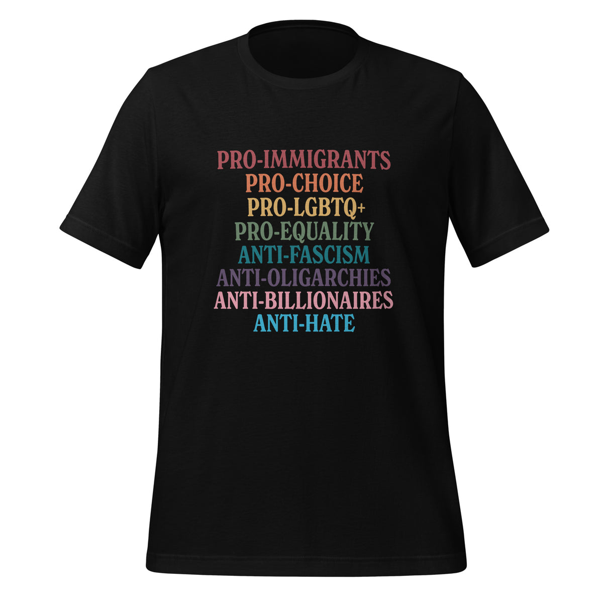 T-shirt Out 4 Immigration - LGBT - Triangle Rose - San Francisco - Taille L - Occasion