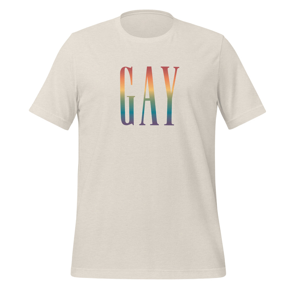 Camiseta unisex arcoíris gay Gap