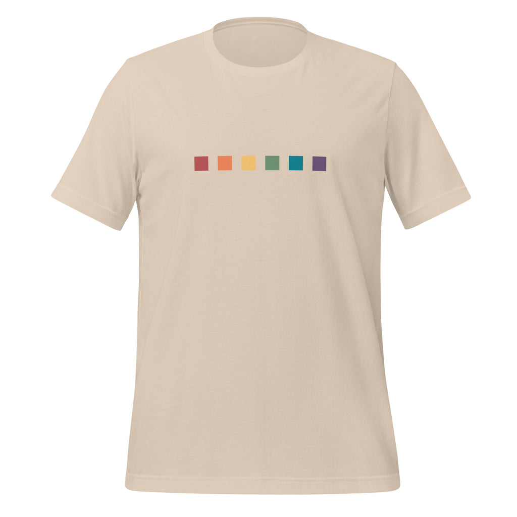 Rainbow Squares Unisex T-Shirt