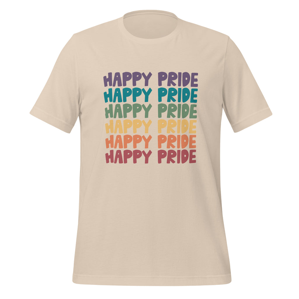 Camiseta unisex Orgullo feliz