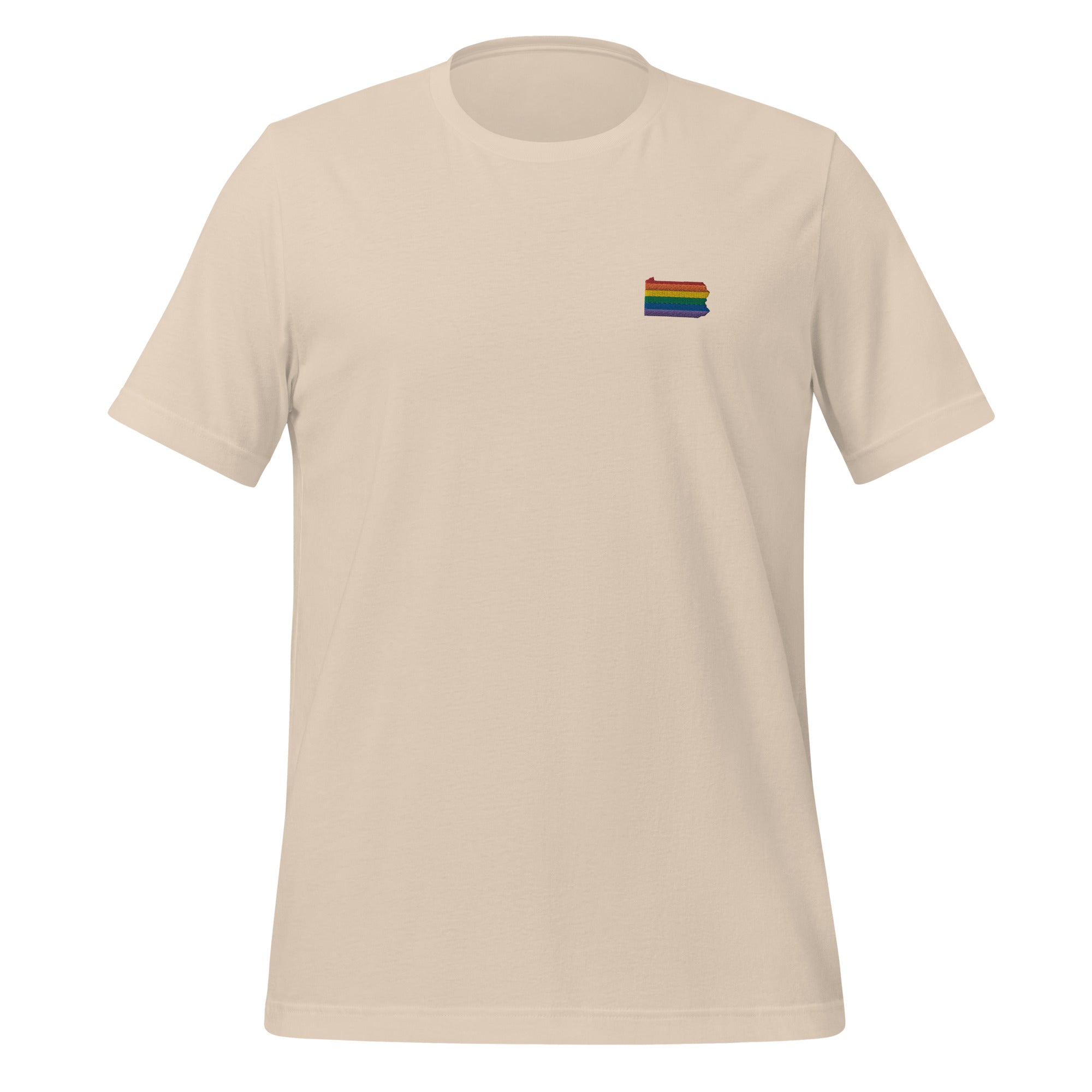 Pennsylvania Rainbow Embroidered Unisex T-Shirt