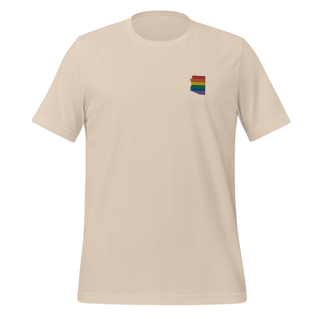 Arizona Rainbow Embroidered Unisex T-Shirt