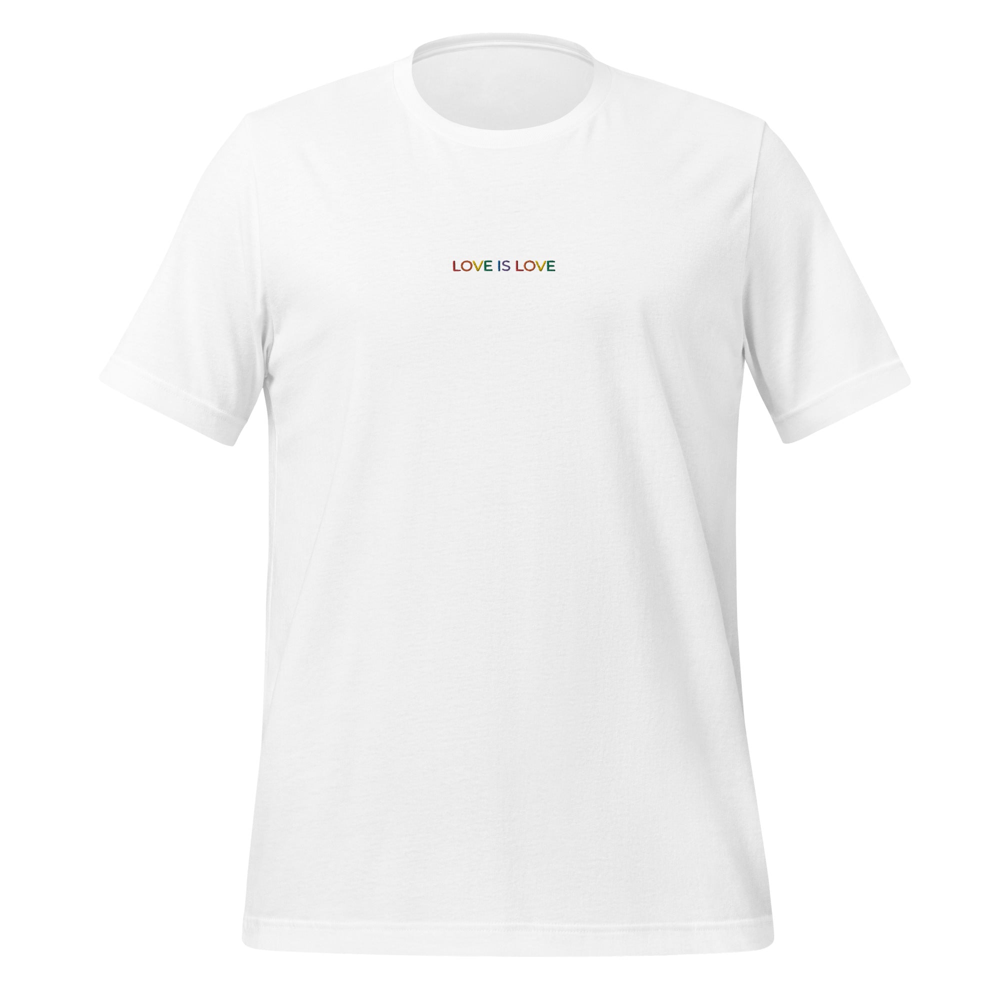 Love is Love Embroidered Unisex T-Shirt
