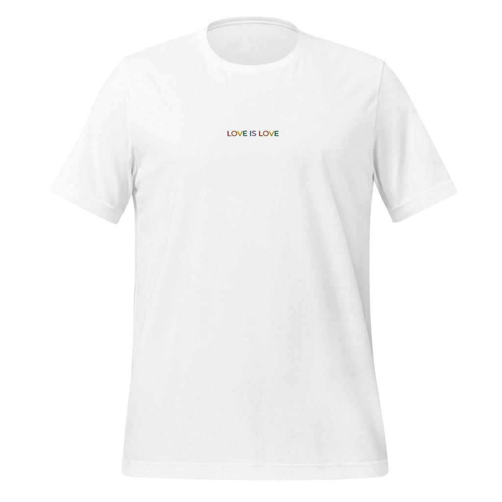 Love is Love Embroidered Unisex T-Shirt