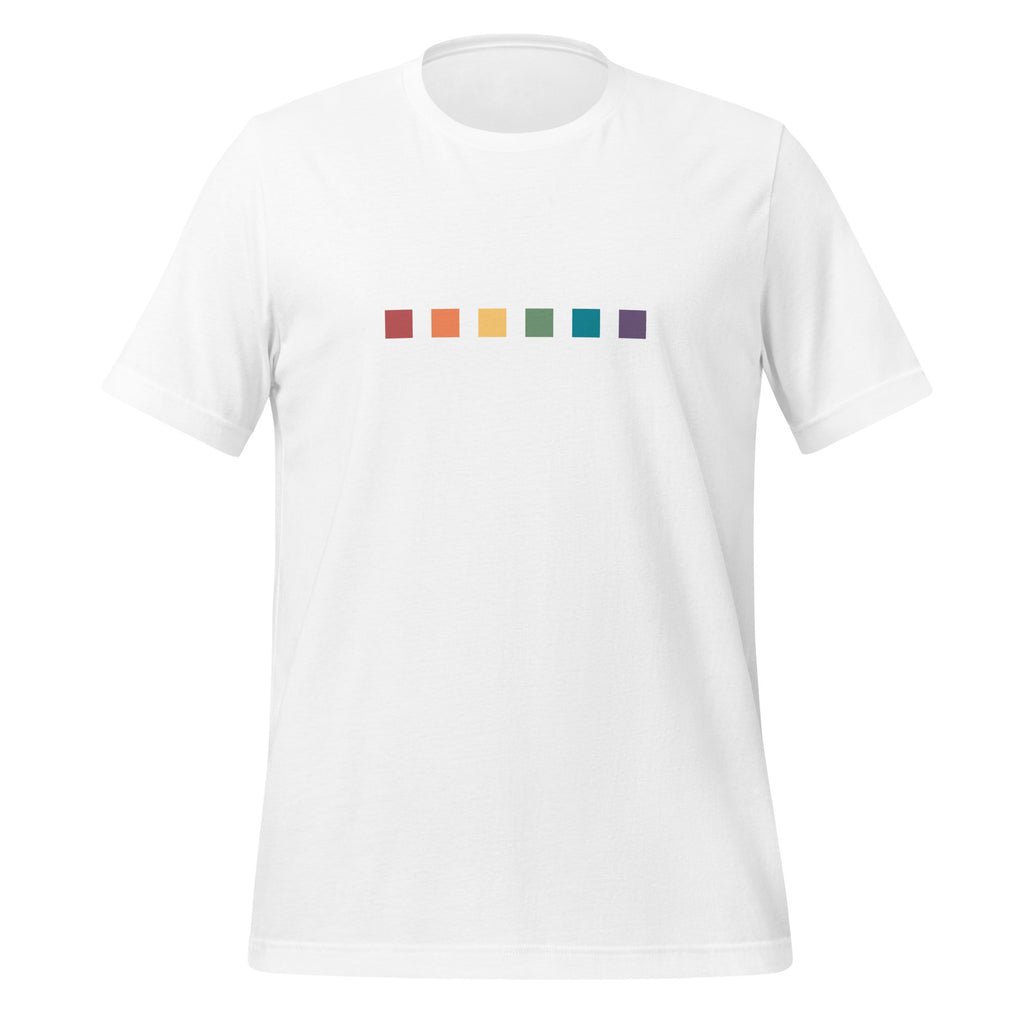 Rainbow Squares Unisex T-Shirt