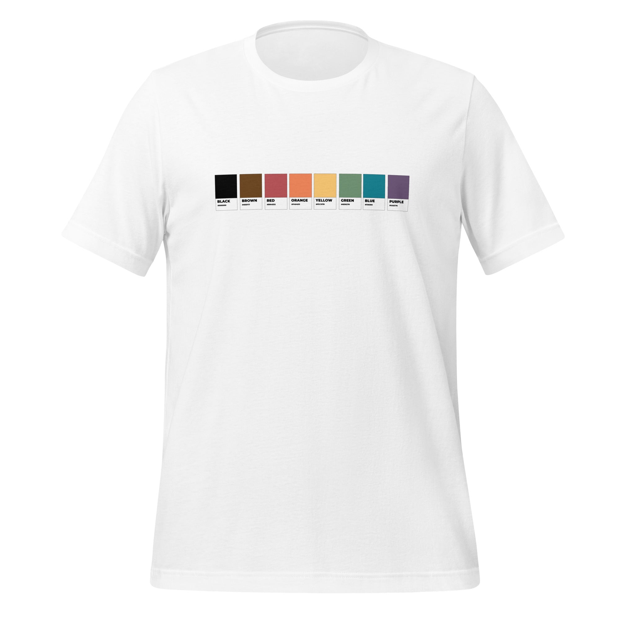 More Colors More Pride Swatch Unisex T-Shirt