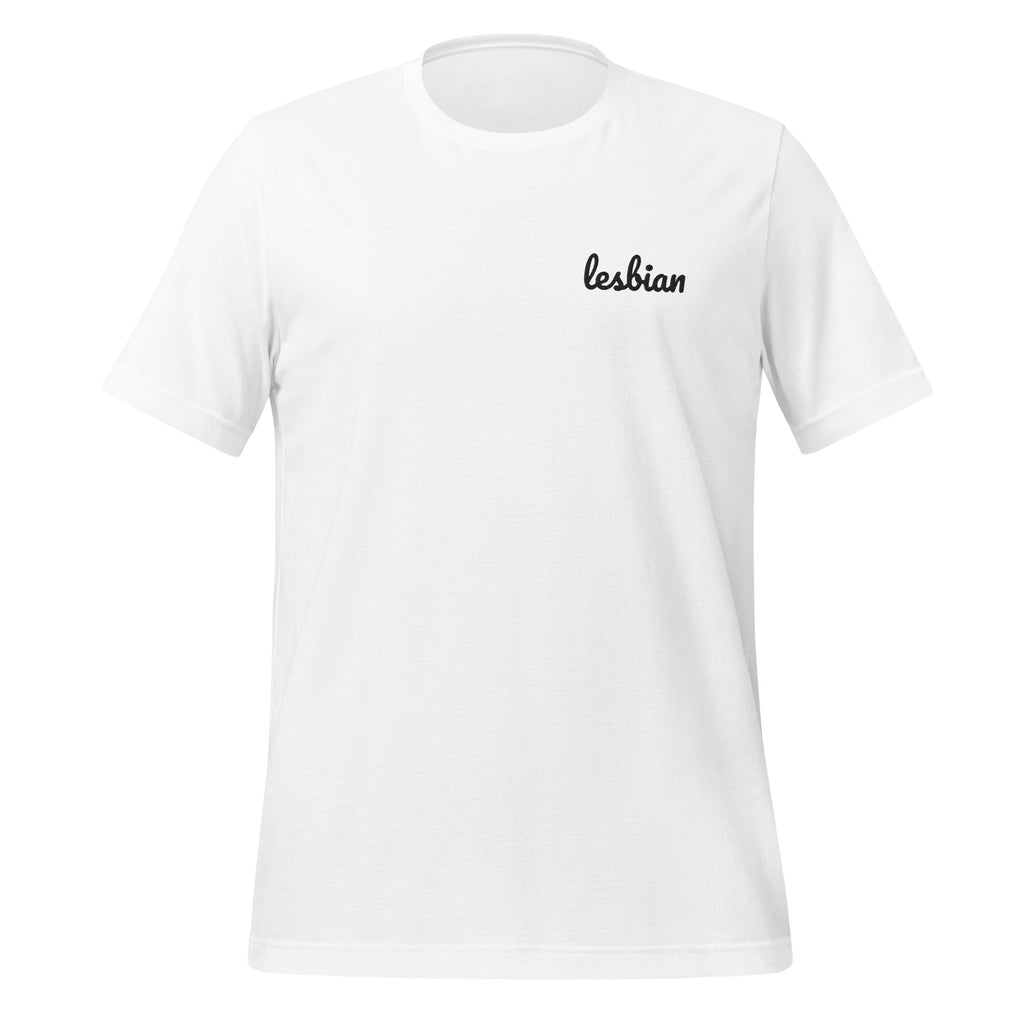 Lesbian Embroidered Unisex T-Shirt