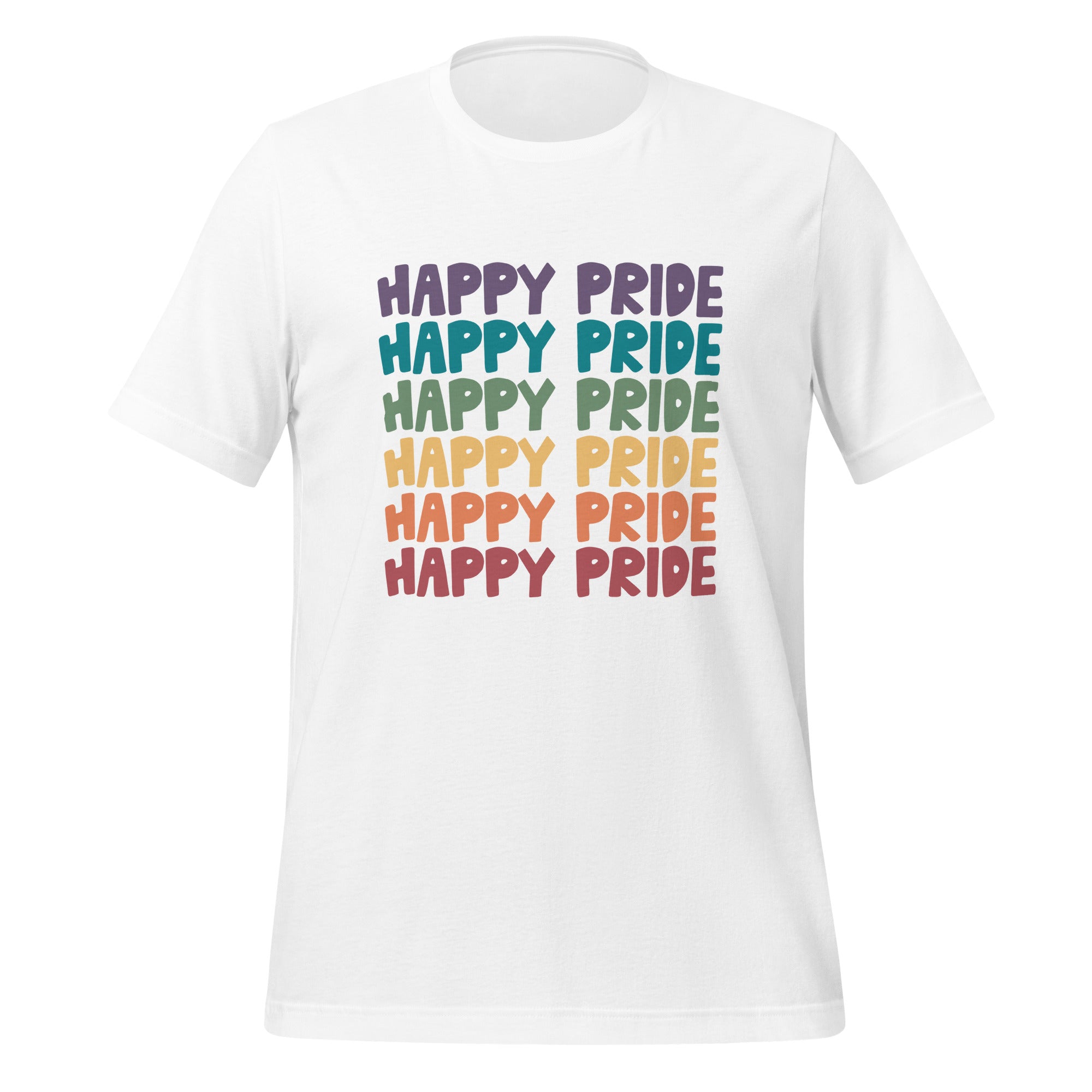 Camiseta unisex Orgullo feliz
