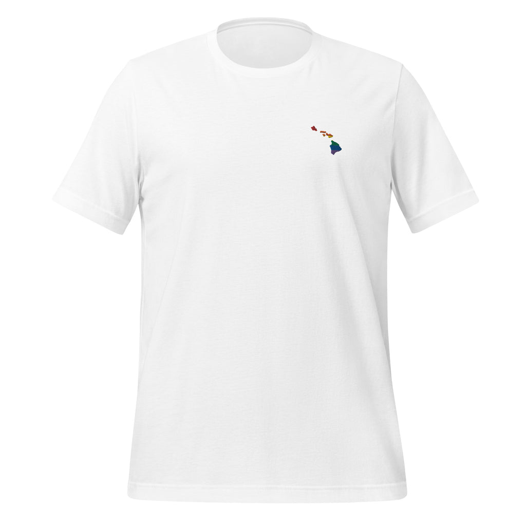 Hawaii Embroidered Unisex T-Shirt