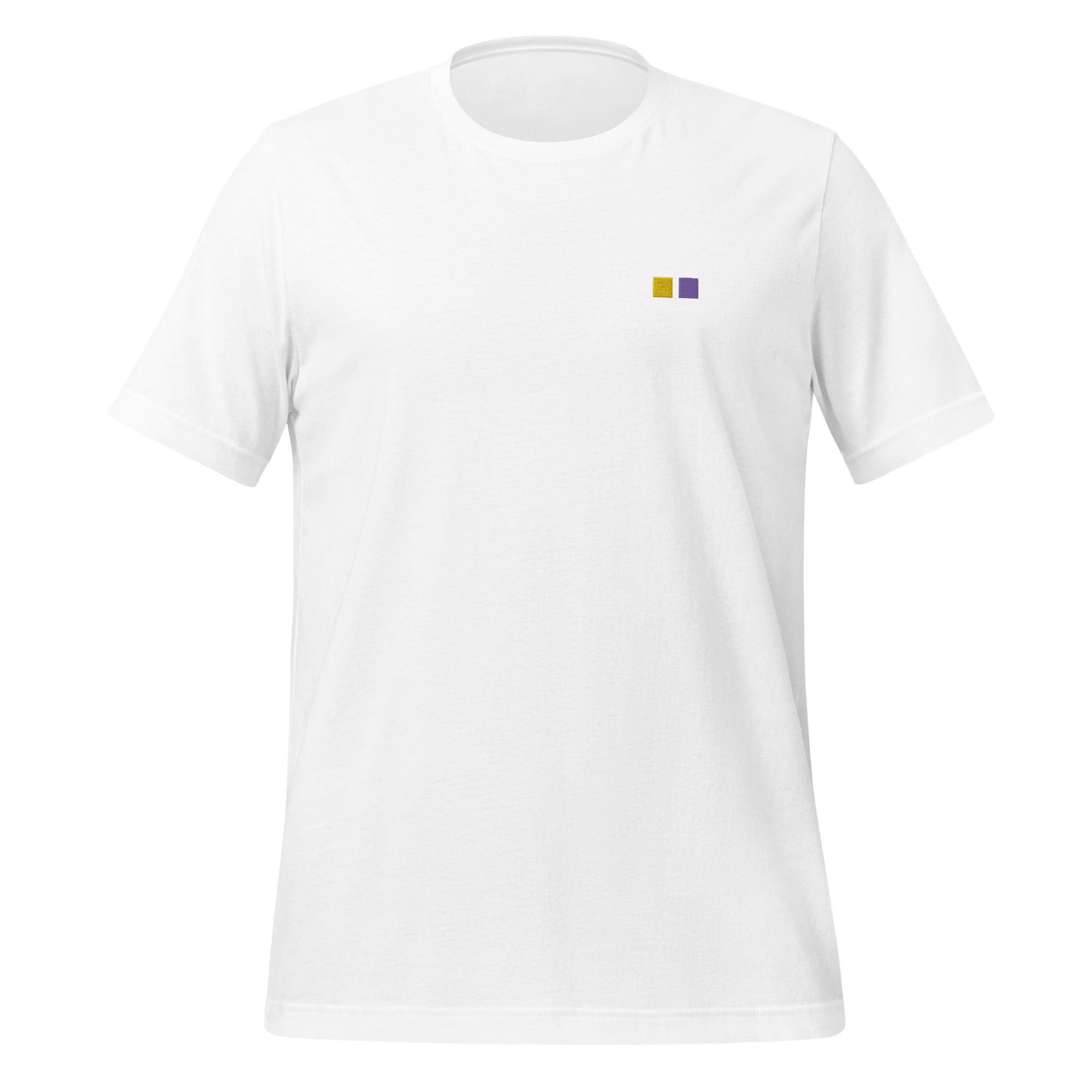 Intersex Squares Embroidered Unisex T-Shirt