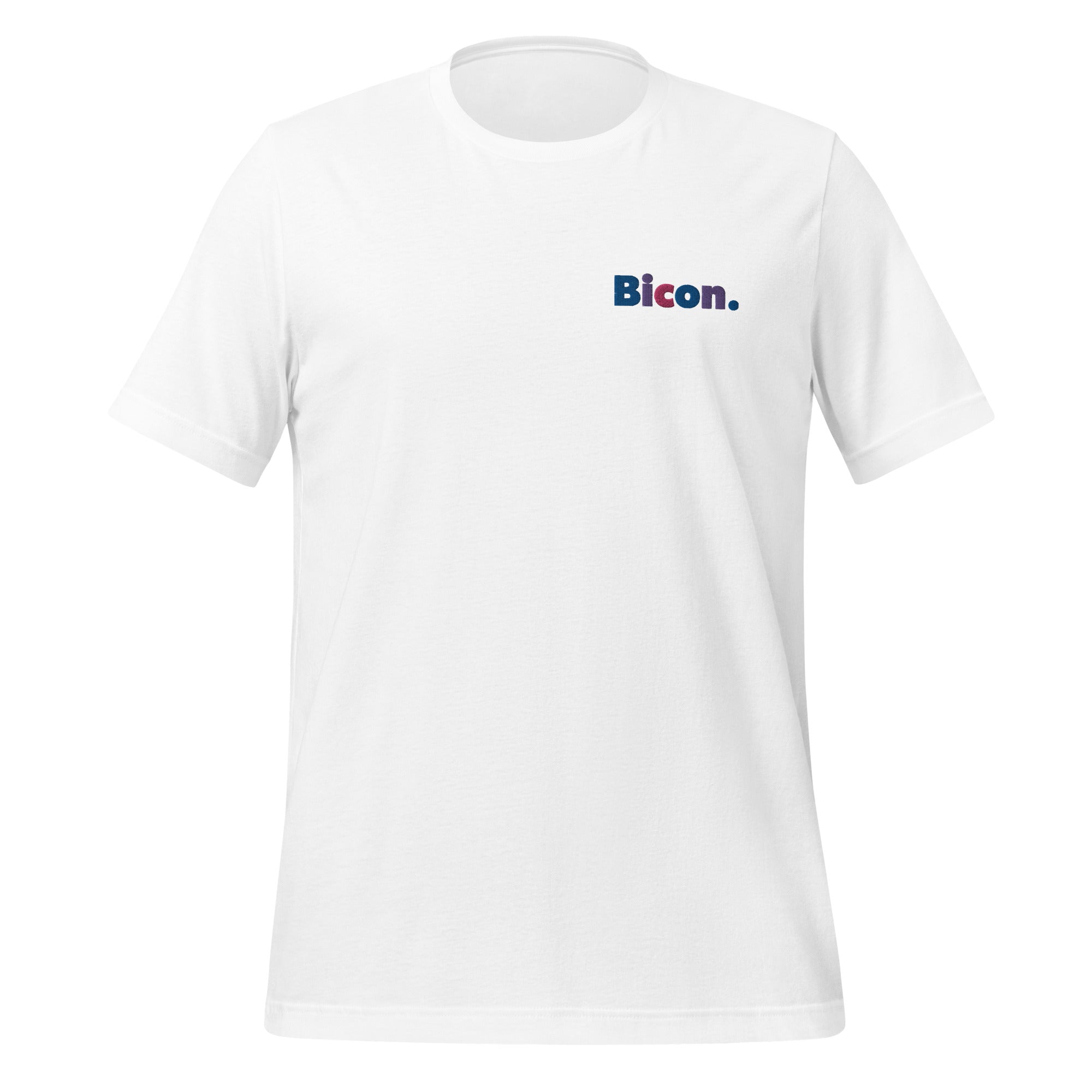 Camiseta unisex bordada Bicon