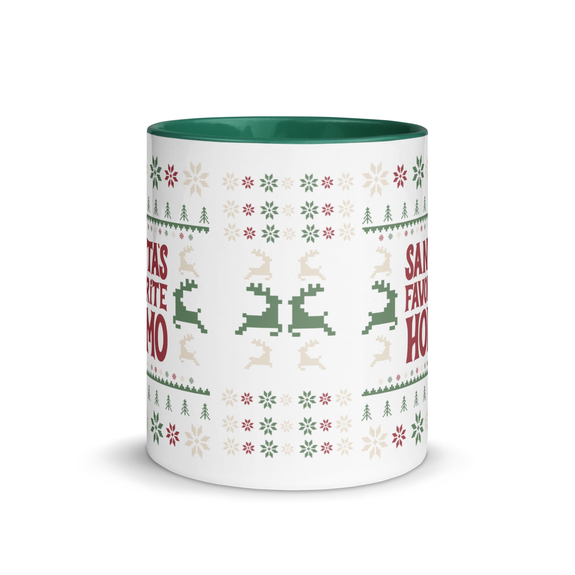 Santa's Favorite Homo Holiday Mug