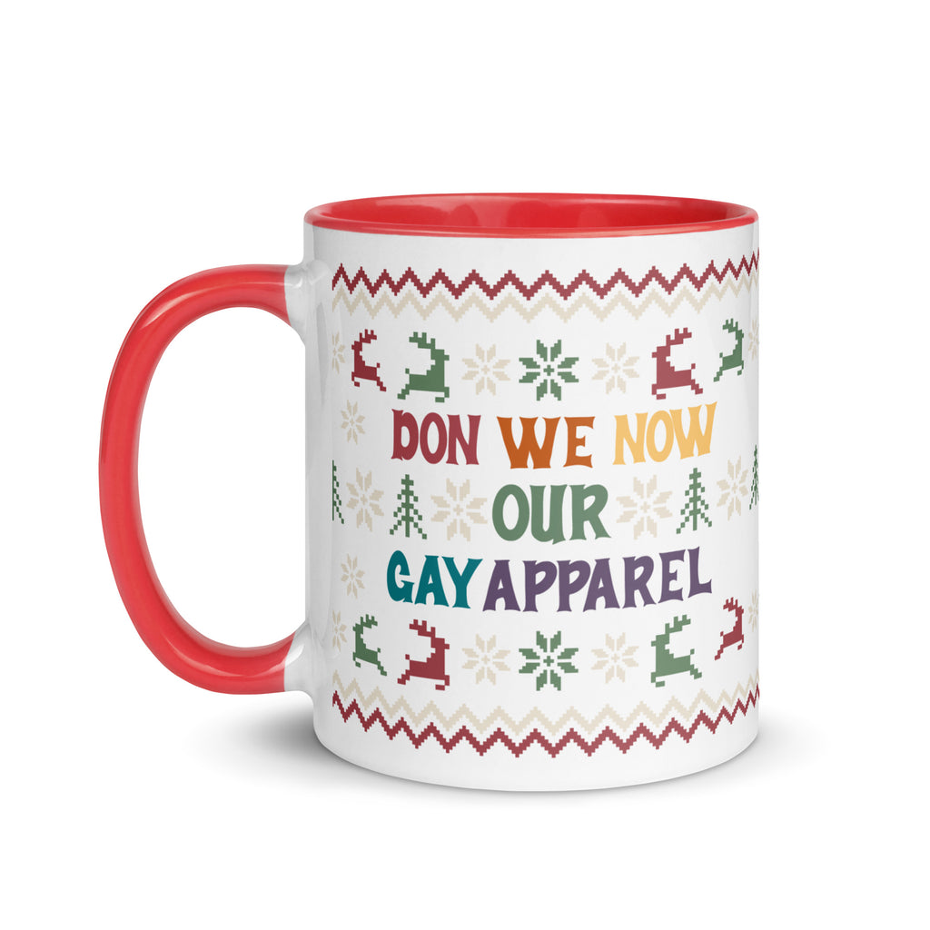 Don We Now Our Gay Apparel Holiday Mug