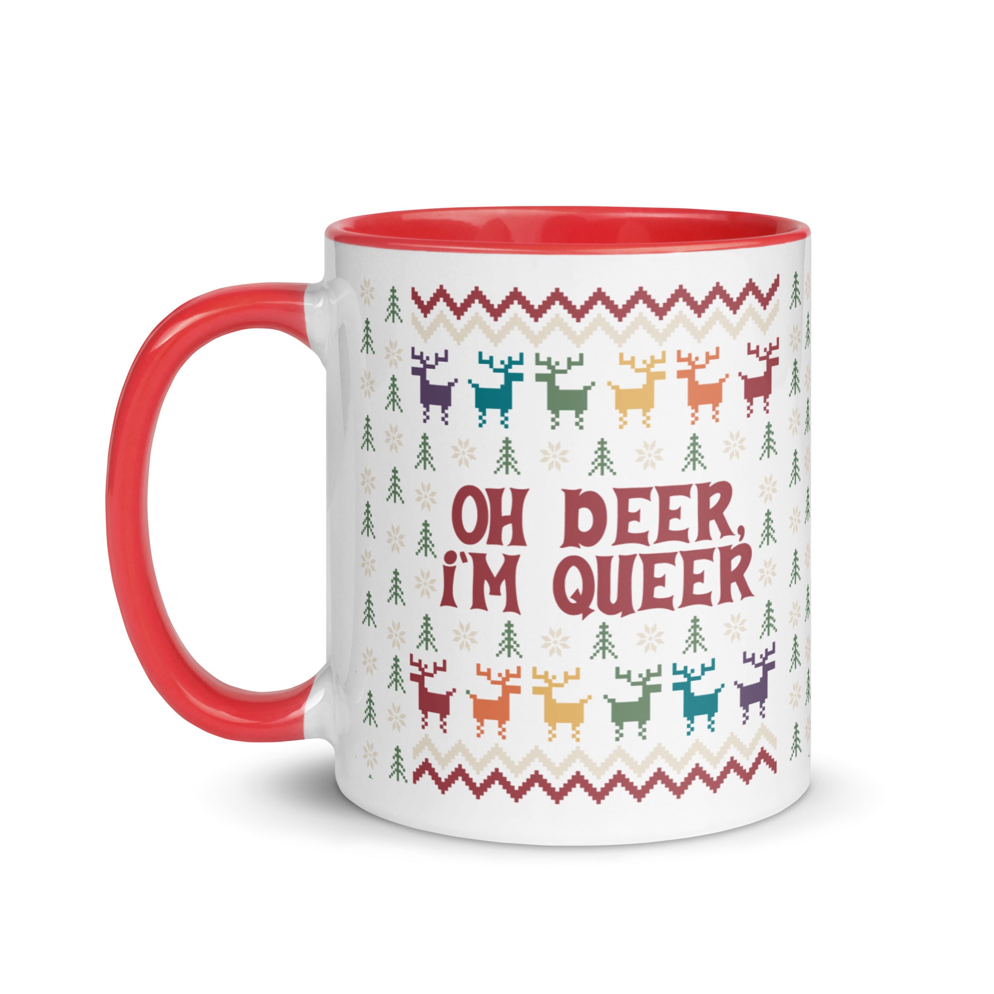 Oh Deer, I'm Queer Holiday Mug