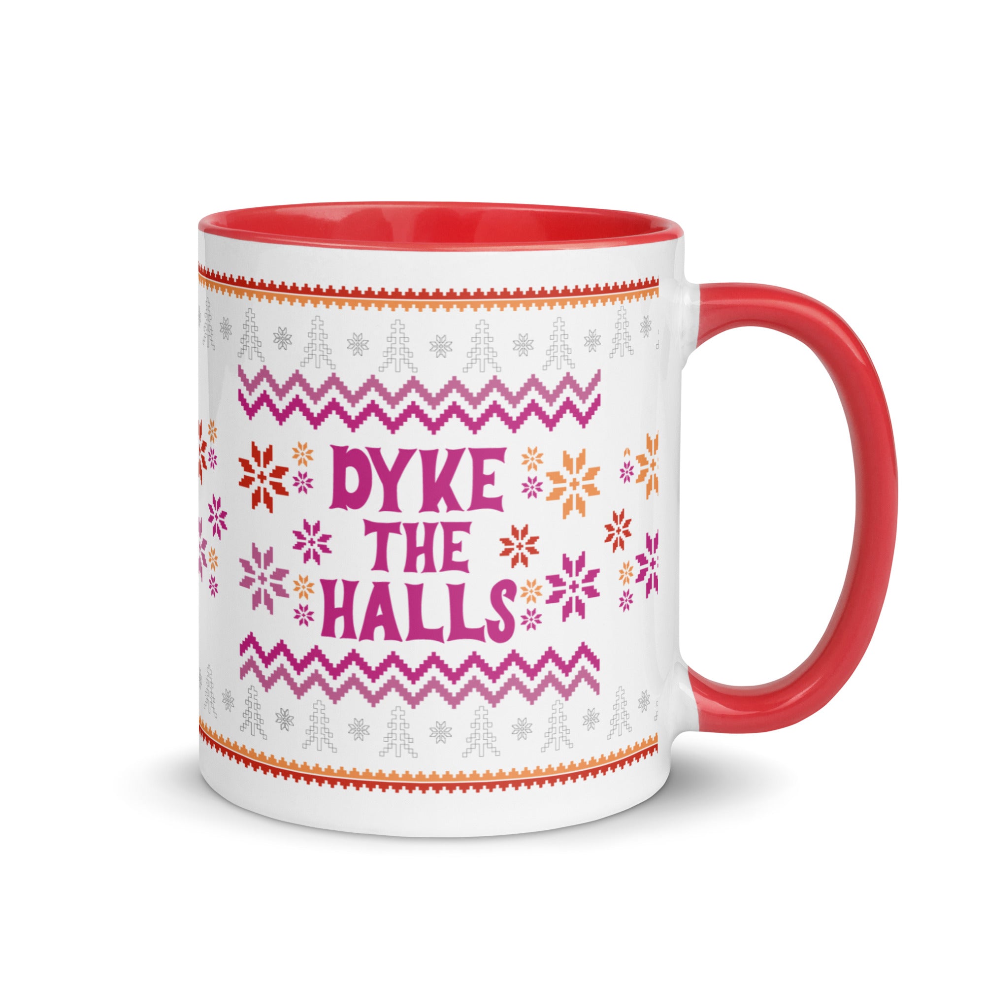 Dyke The Halls Holiday Mug