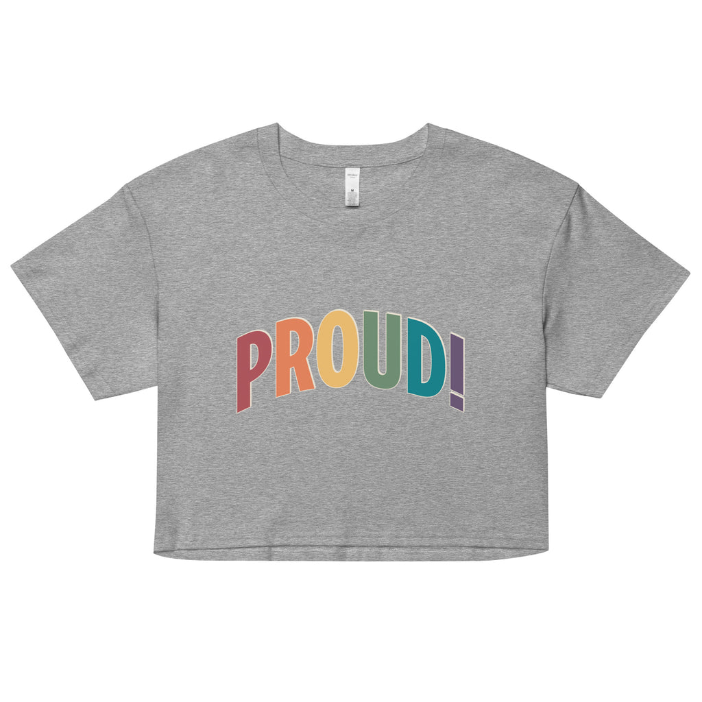 Proud Unisex Crop Top