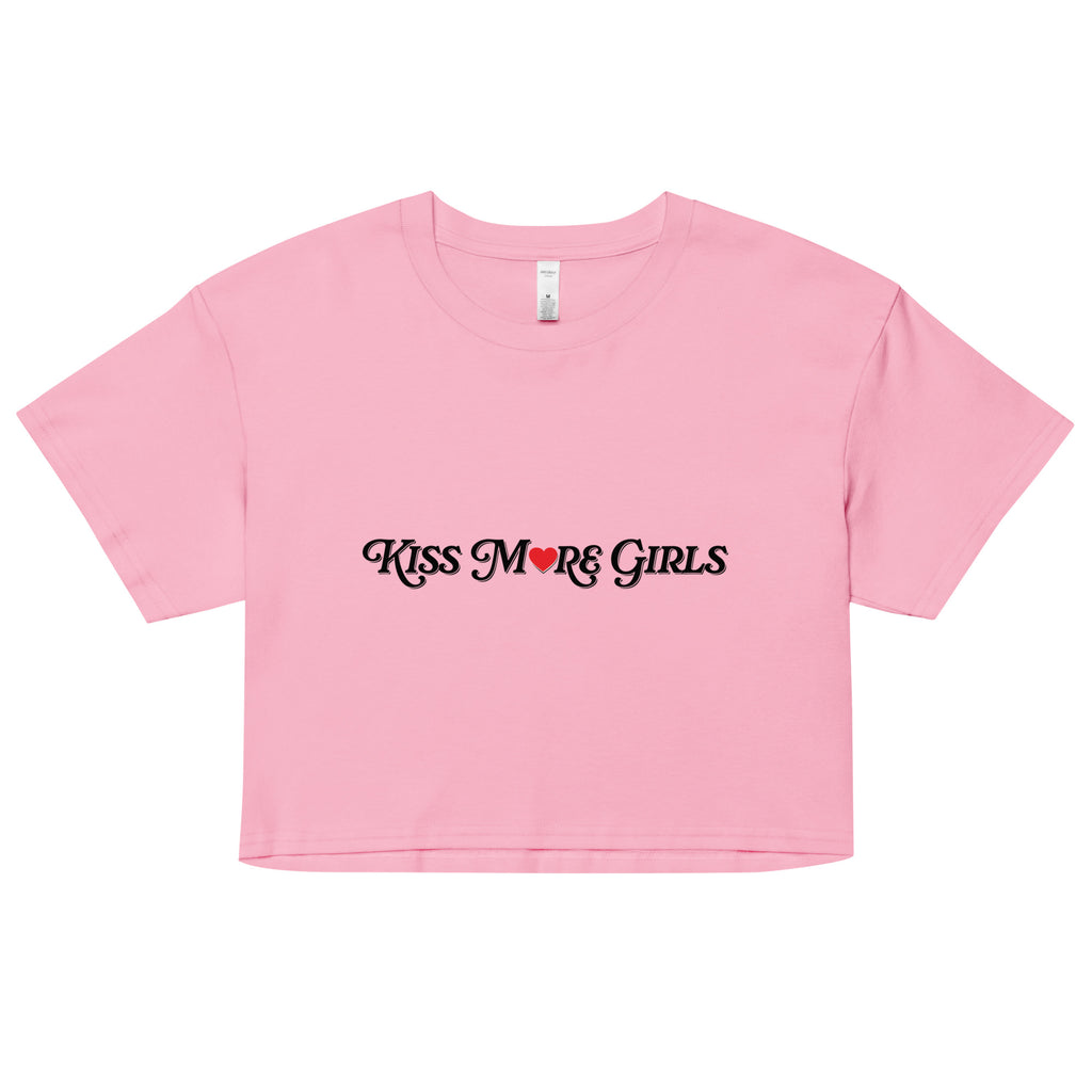 Kiss More Girls Unisex Crop Top