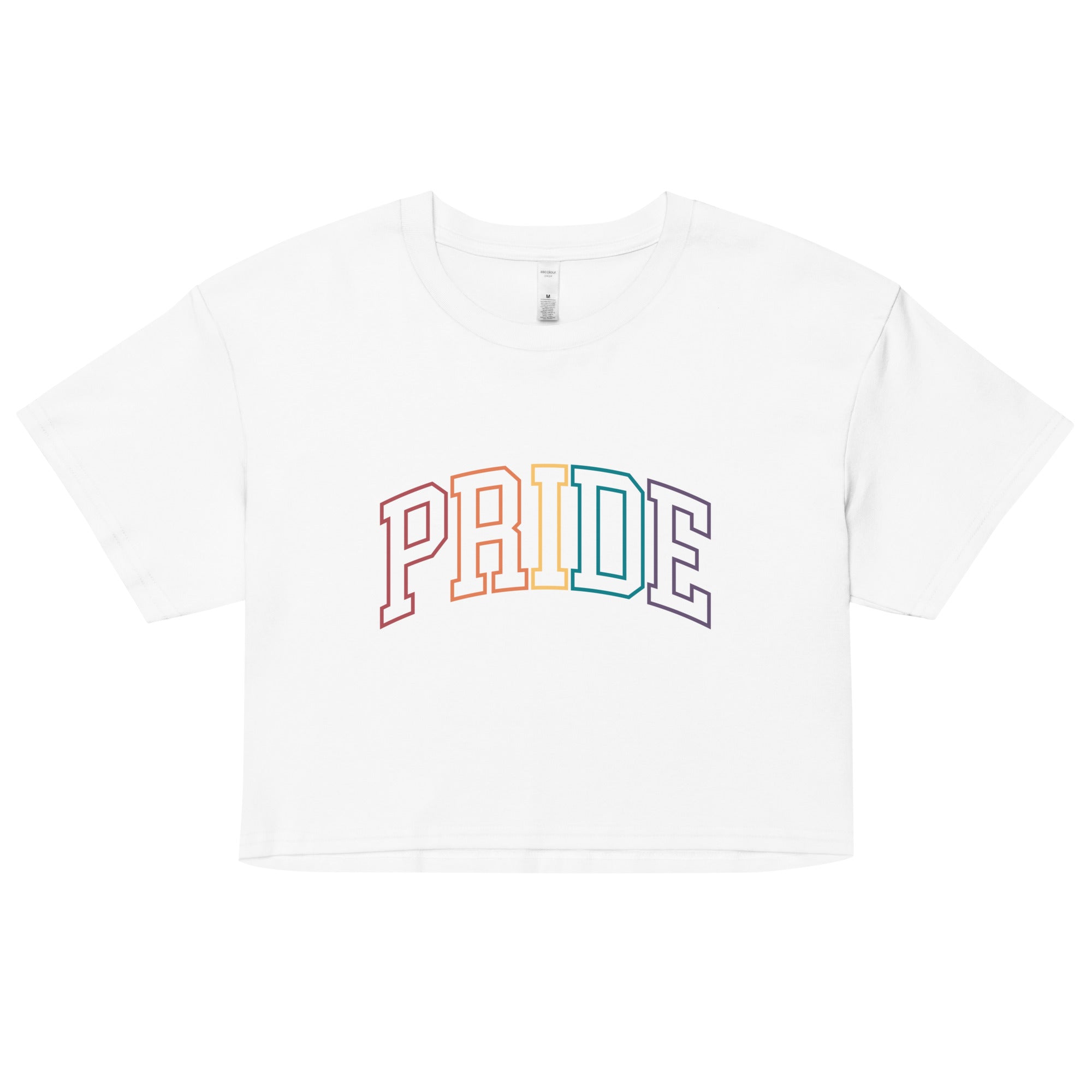 Top corto unisex Pride