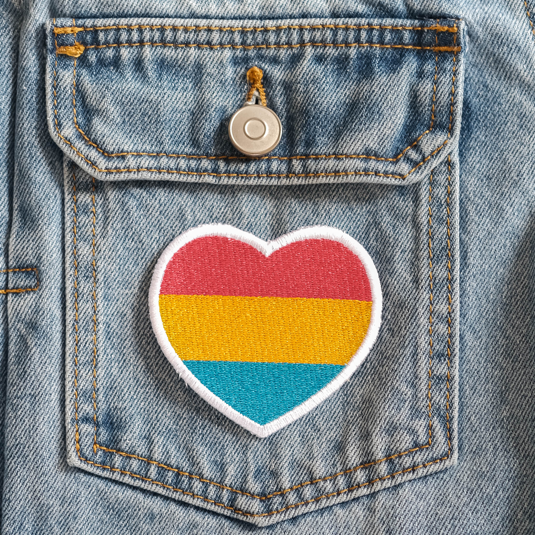 Pansexual Embroidered Patch
