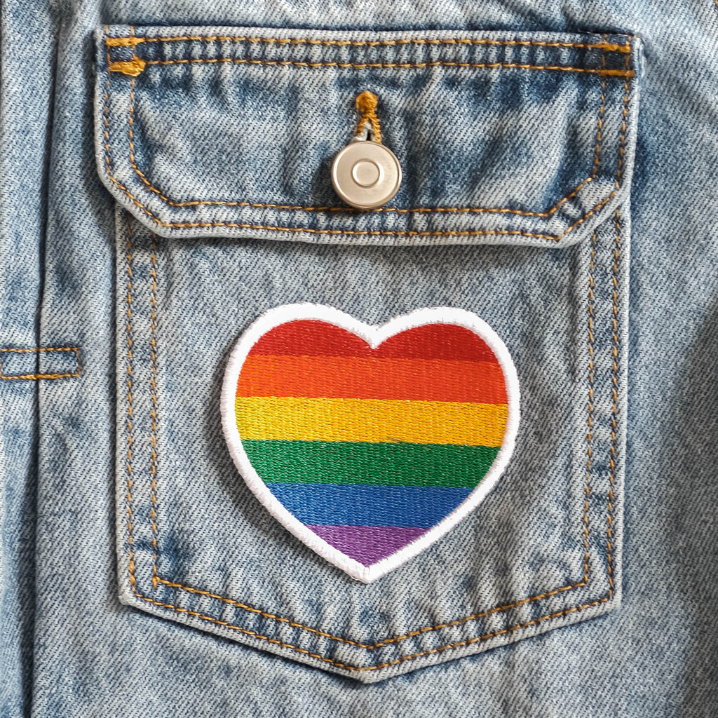 Rainbow Embroidered Patch