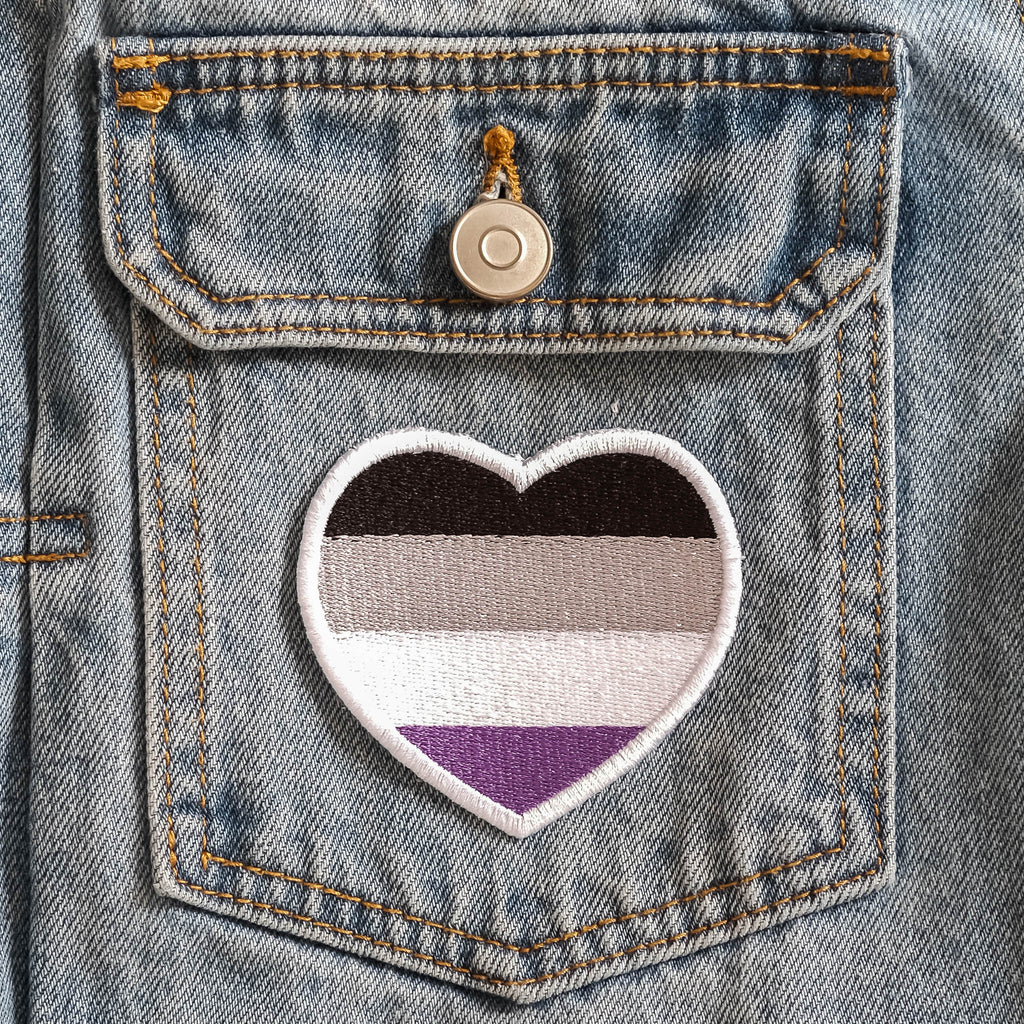 Asexual Embroidered Patch