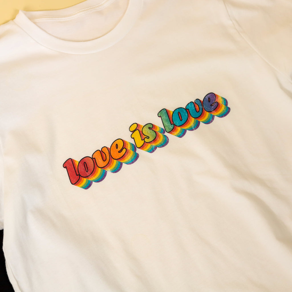 Retro Love is Love Unisex T-Shirt