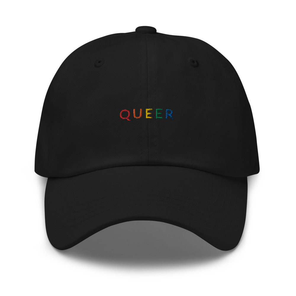 Rainbow Queer Dad Hat