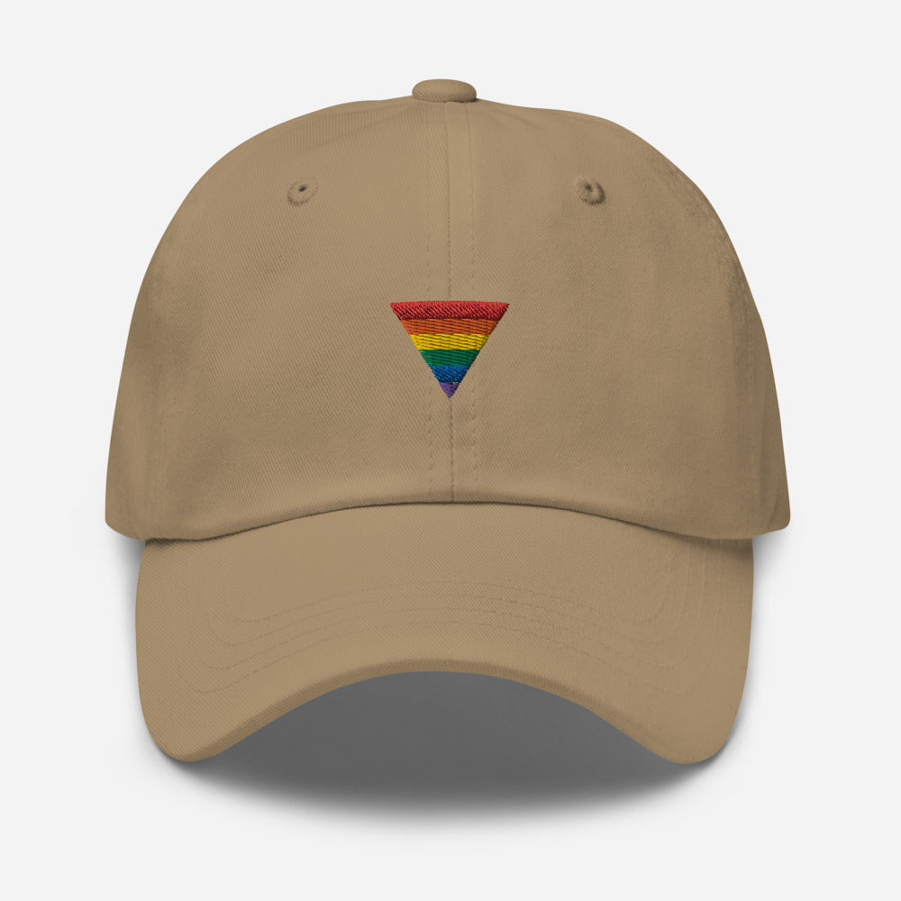 Rainbow Triangle Dad Hat