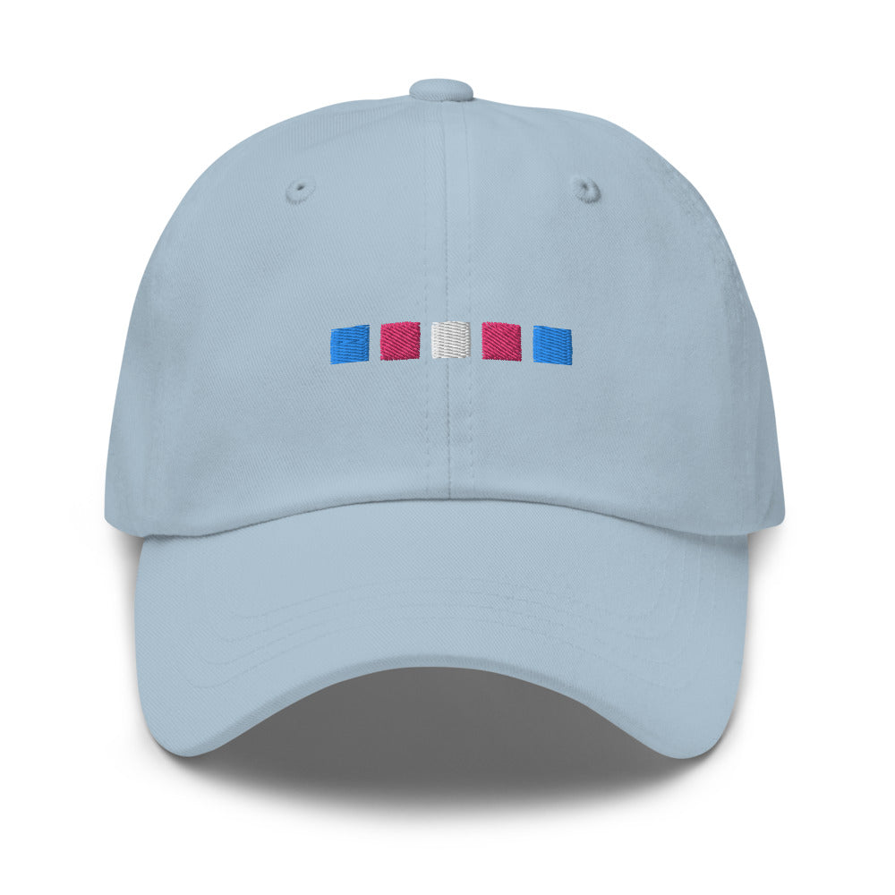 Trans Squares Hat
