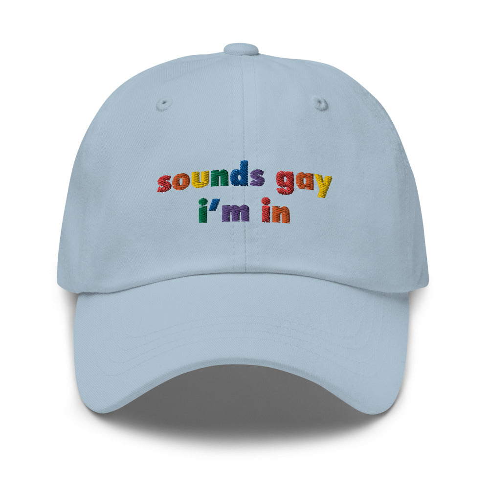 Ça a l'air gay, je porte un chapeau
