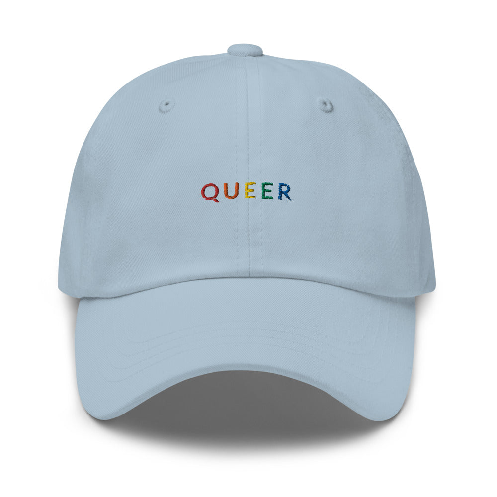 Rainbow Queer Dad Hat