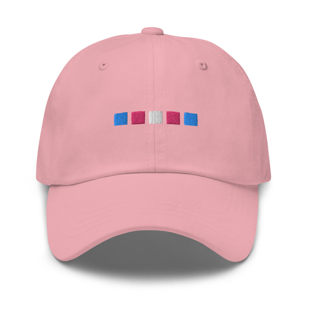 Trans Squares Dad Hat