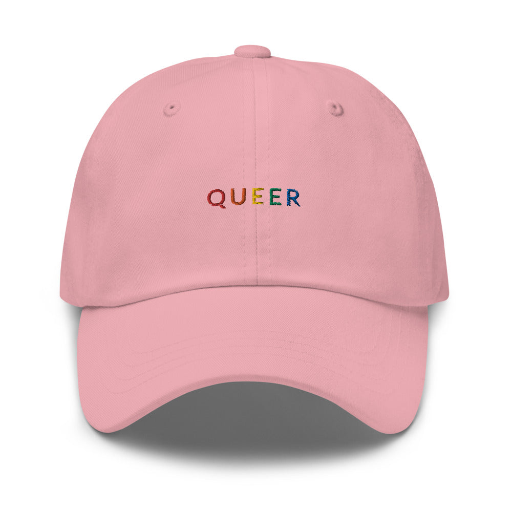 Rainbow Queer Dad Hat