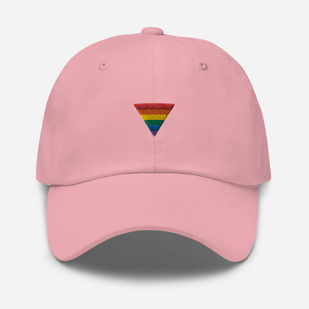 Rainbow Triangle Dad Hat