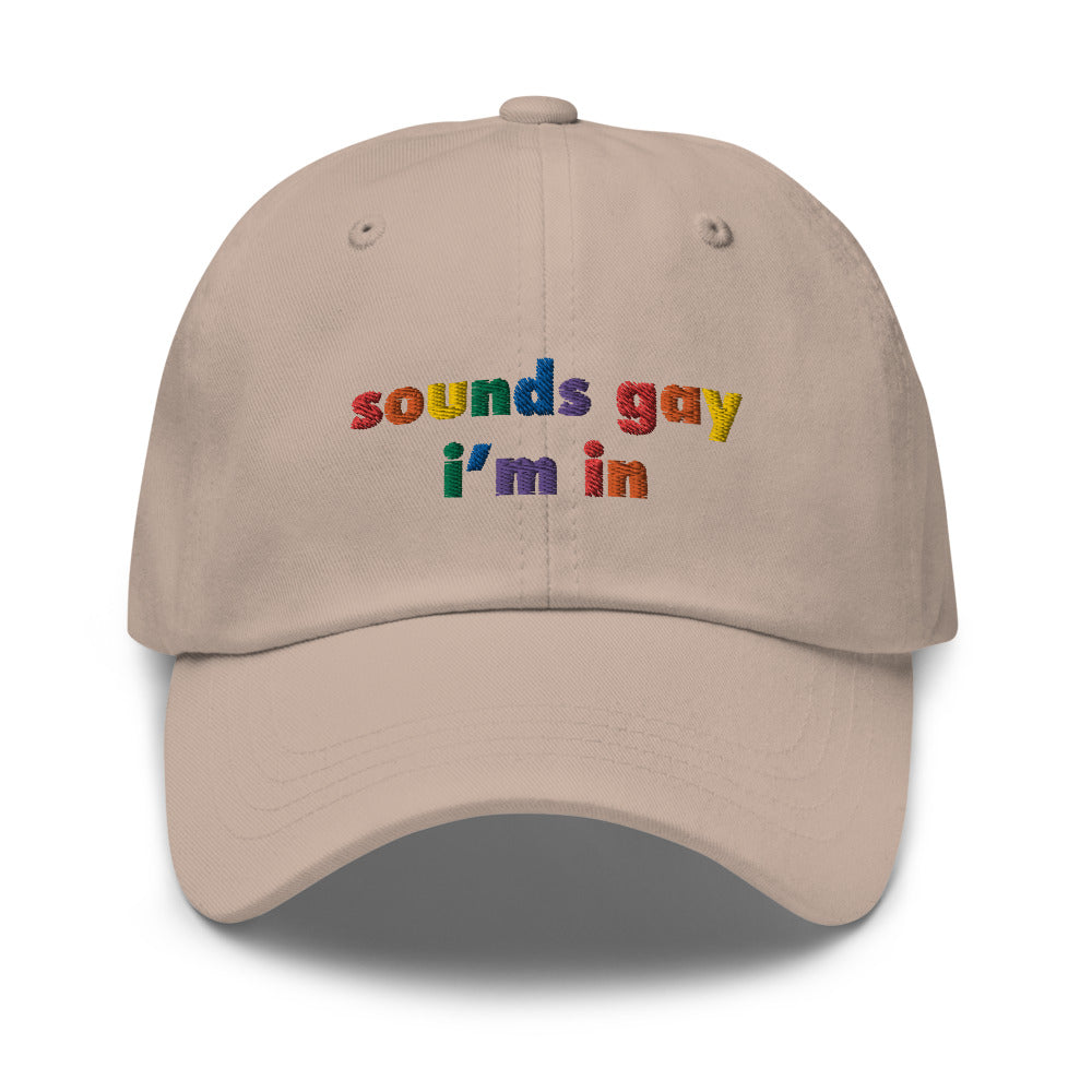 Ça a l'air gay, je porte un chapeau