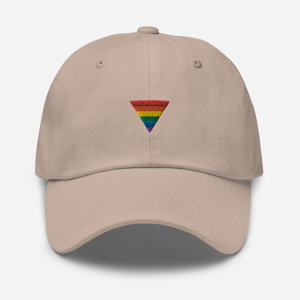 Rainbow Triangle Dad Hat