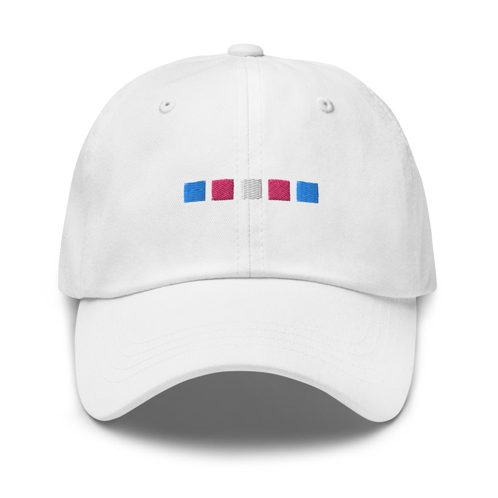 Trans Squares Dad Hat