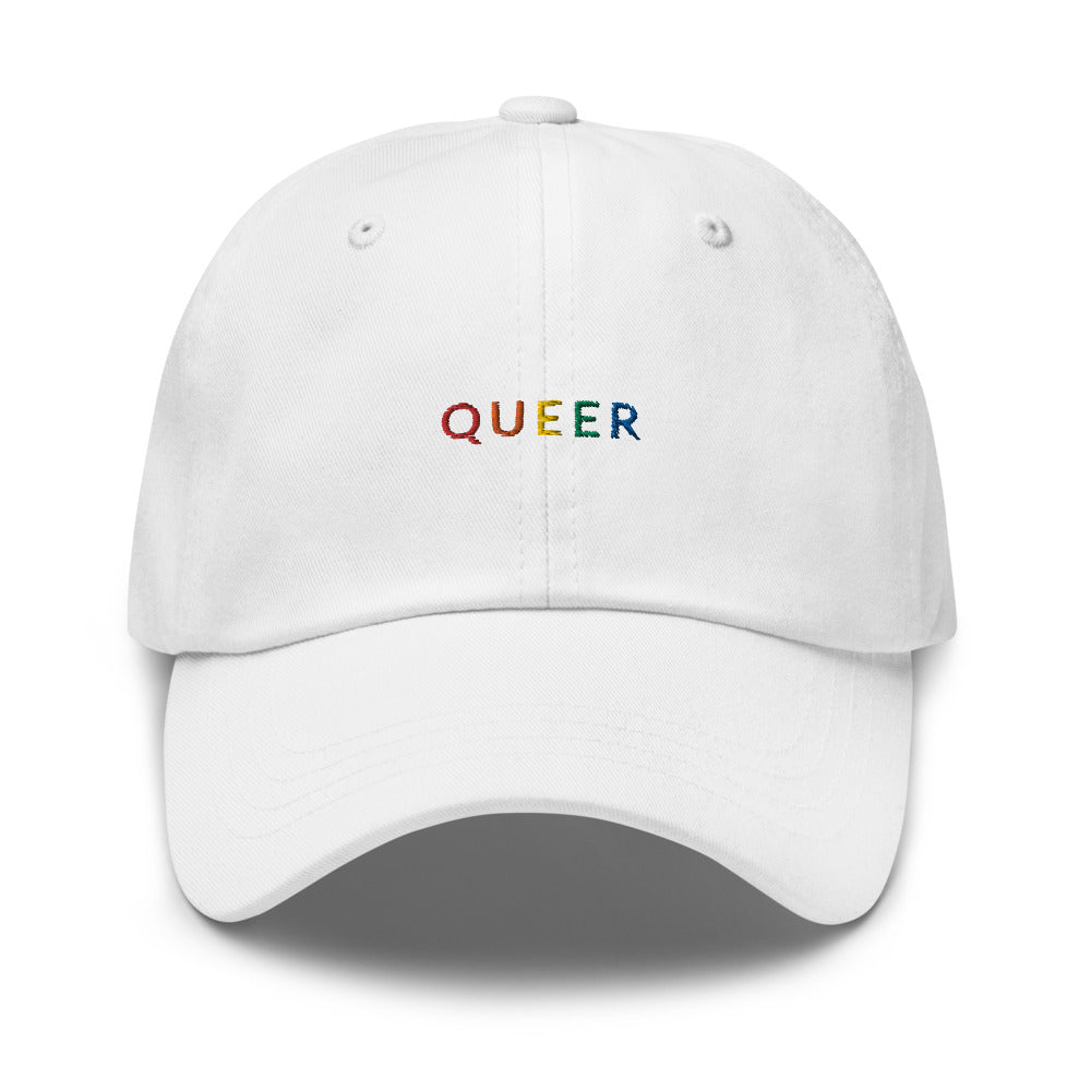 Rainbow Queer Dad Hat