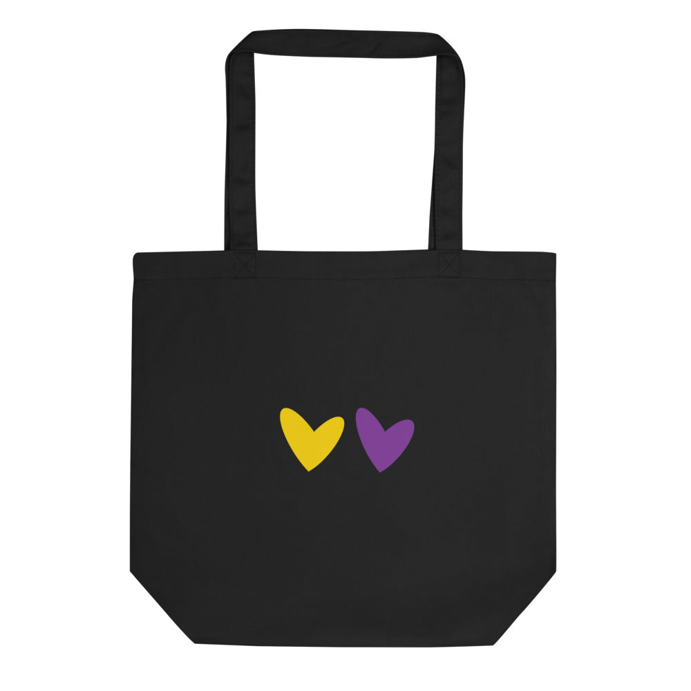 Intersex Hearts Organic Tote Bag