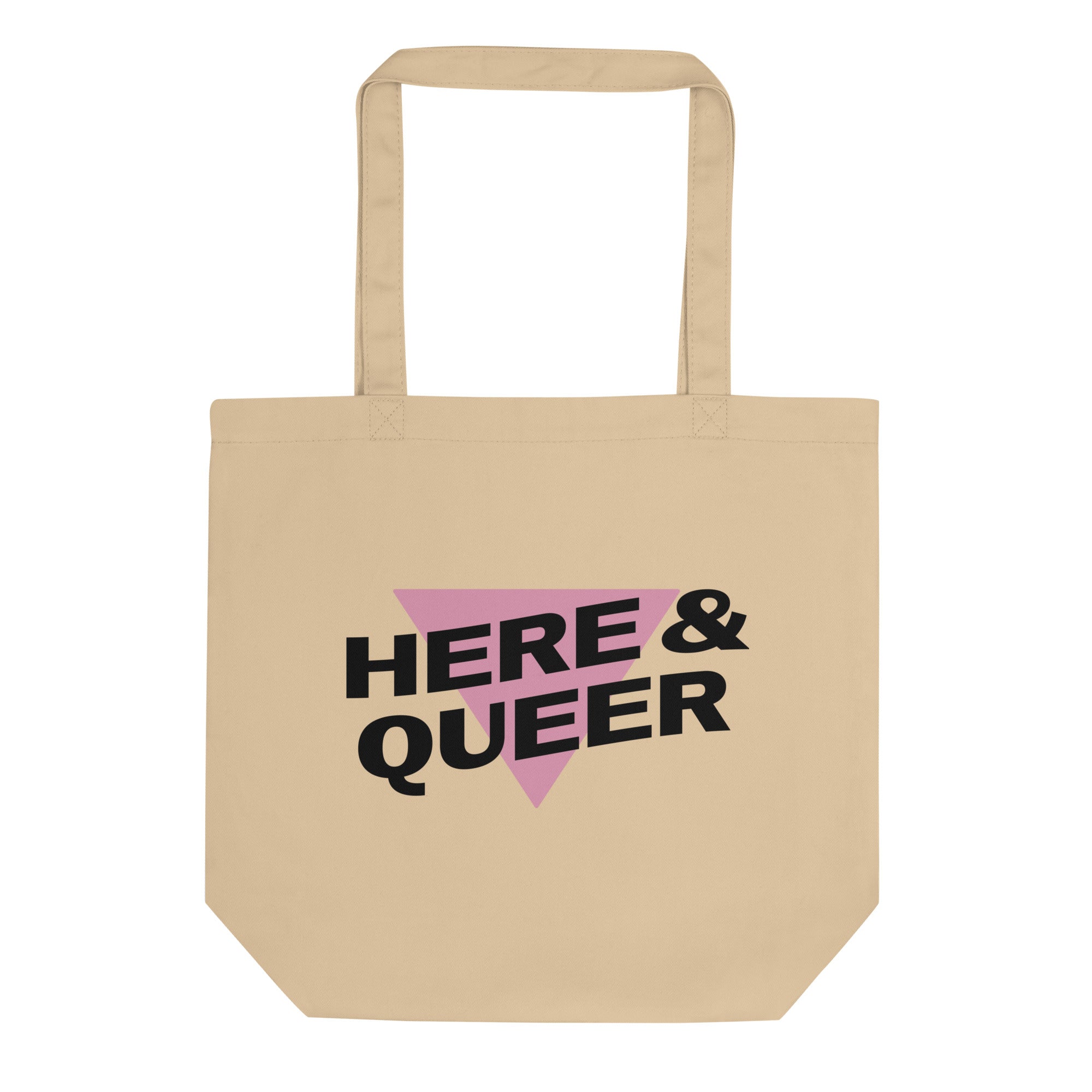 Bolsa de tela ecológica Here and Queer